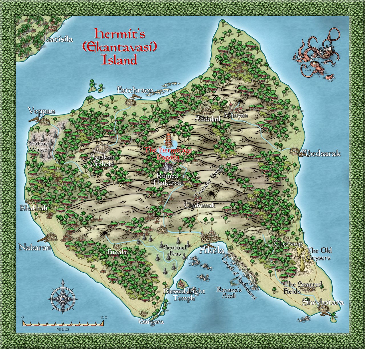 Nibirum Map: hermit's island alternate by Quenten Walker